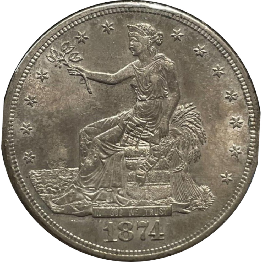 1874-S-T$1-Chopped-Trade-Dollar